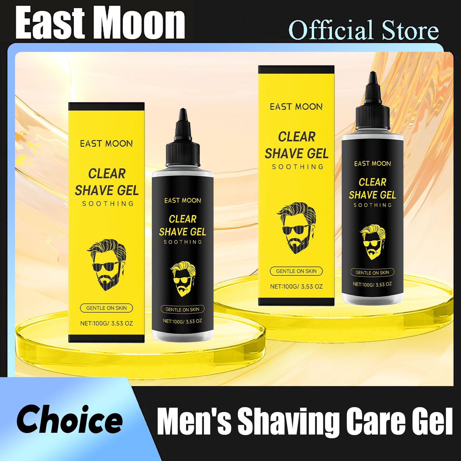 Men'S Grooming Gel - East Moon Man Żel do Golenia