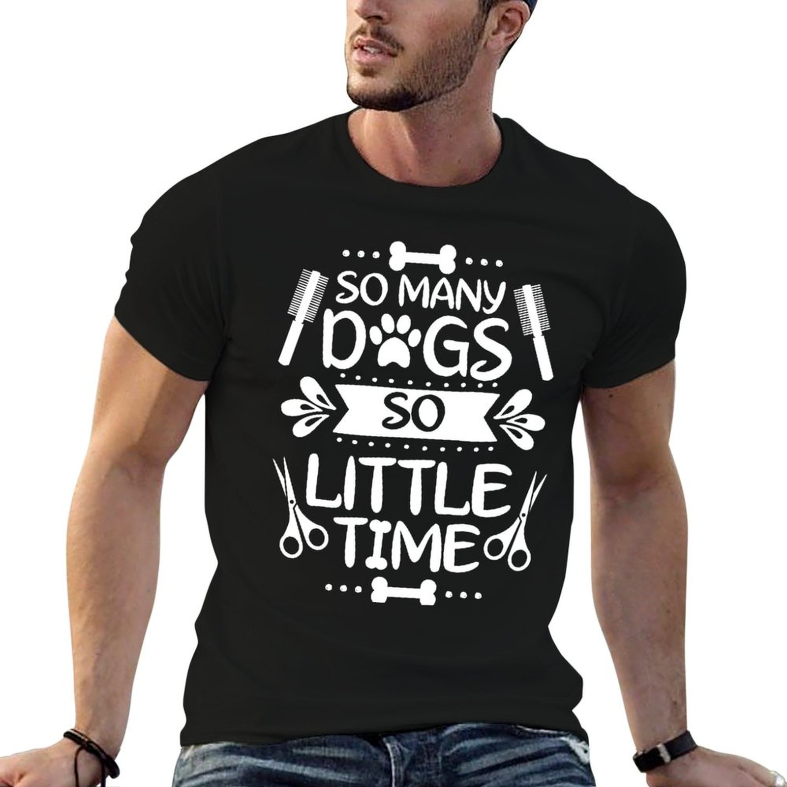 Men'S Grooming Gift Ideas - Koszulka dla groomera psów, pomysł na