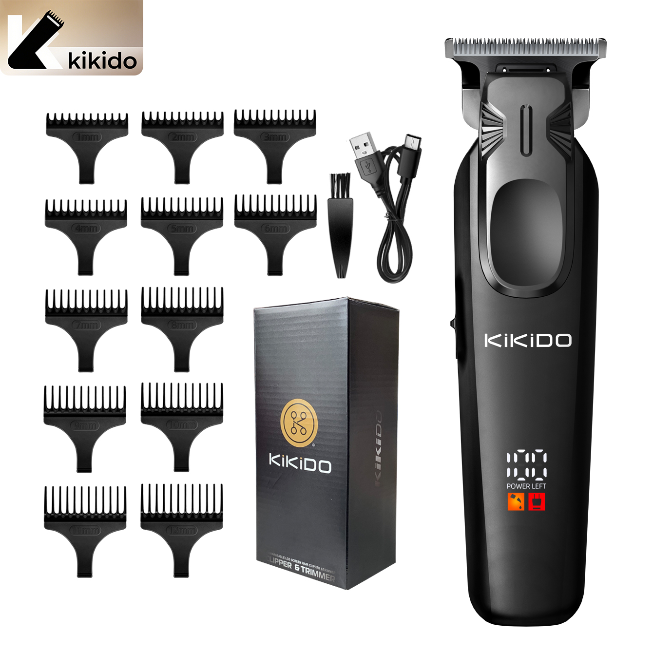 Men'S Grooming Guide - Elektryczna maszynka do strzyżenia włosów KiKiDo,