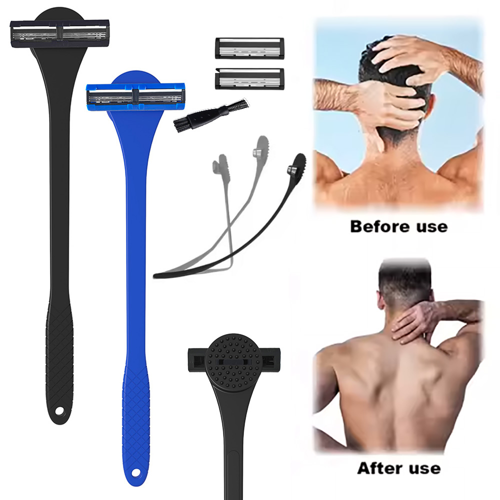 Men'S Grooming Gel - Męska silikonowa maszynka do golenia pleców