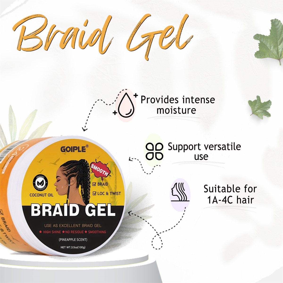 Żel do zaplatania włosów, mous – Men'S Grooming Gel recenzja i cena
