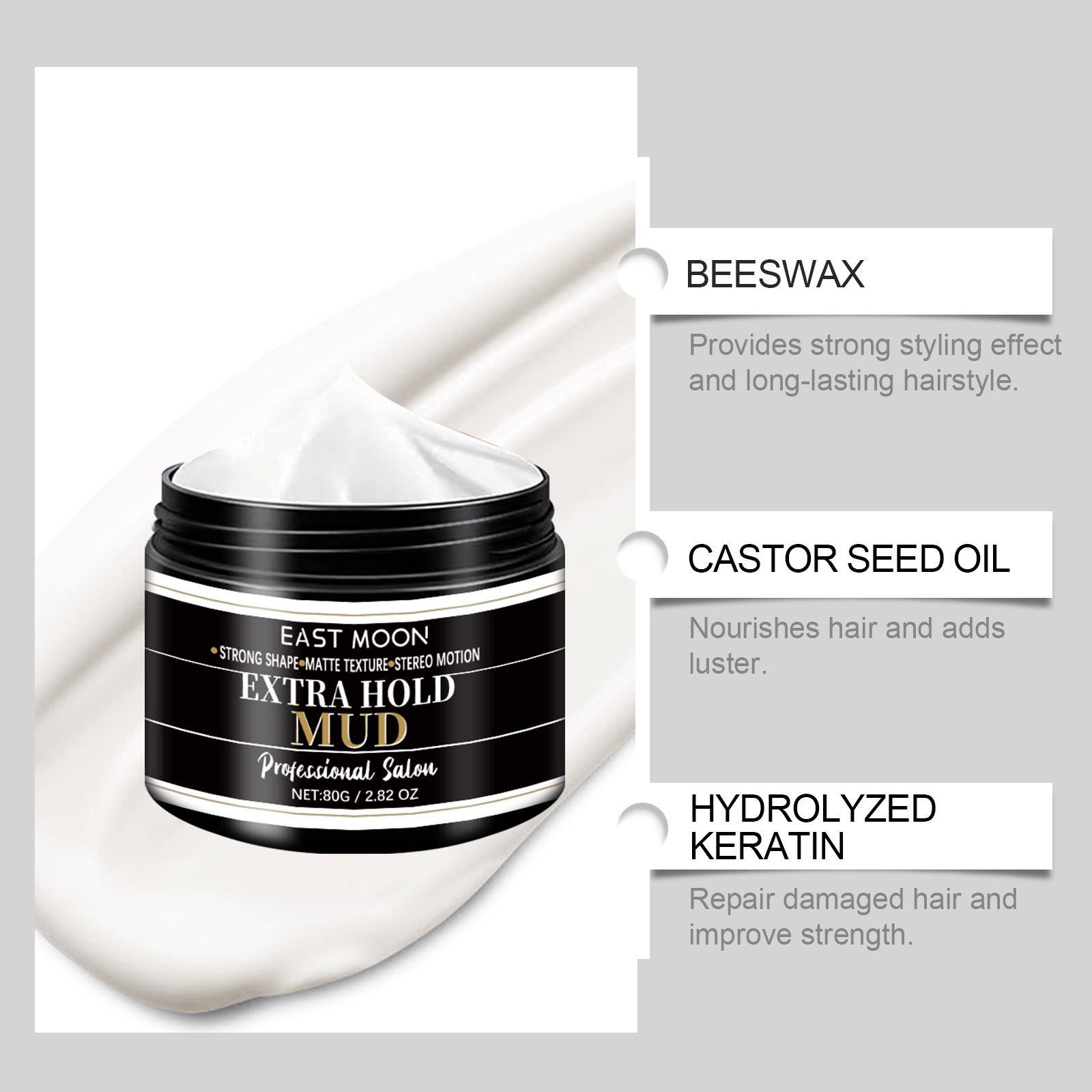 Krem do stylizacji włosów z ke – Men'S Grooming Gel recenzja i cena