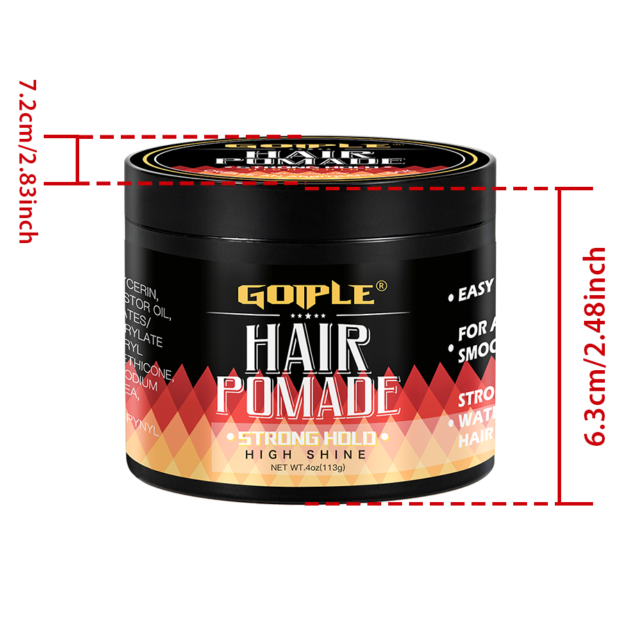 GOIPLE 113g Men Hair Pomade Hi – Men'S Grooming Gel recenzja i cena